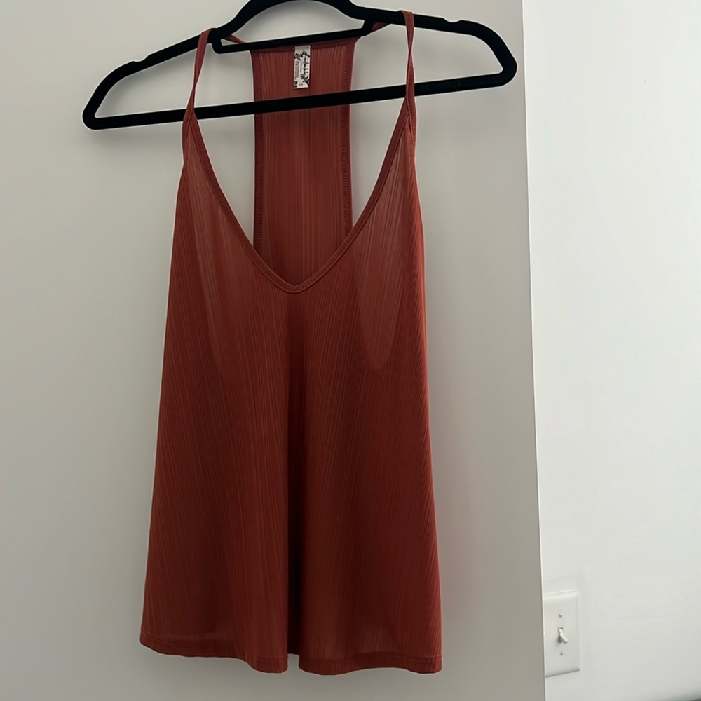 Free people pink tank